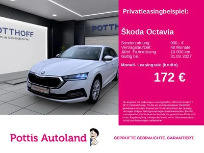 Skoda Skoda Octavia Combi 2.0 TDI DSG STYLE AHK NAVI HuD SIT im Leasing von Null-Leasing