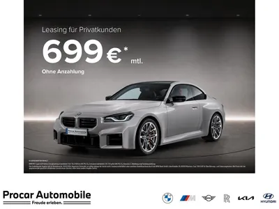 BMW BMW M2 Coupé M Sport NAVI LED Sound Syst. im Leasing von Null-Leasing