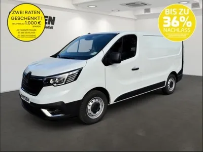 Renault Renault Trafic Kastenwagen Komfort L1H1 2,8t Blue dCi 110 Tel.-Vorb. Regensensor Klima Freisprech im Auto Abo von LeasingMarkt.de