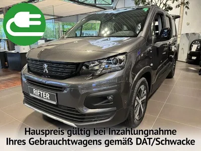 Peugeot Peugeot Rifter e- L2 GT Elektromotor 136, 7-Sitzer Navi LED im Auto Abo von LeasingTime