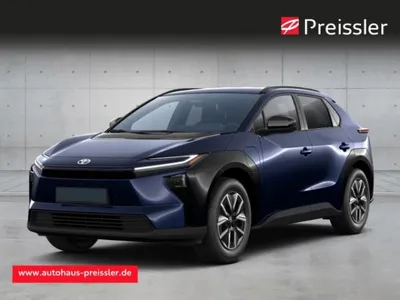 Toyota Toyota bZ4X bz4X AWD Teamplayer Navi 360 Kamera LED El. Heckklappe Apple CarPlay Android Auto Mehrzonenklima im Auto Abo von LeasingMarkt.de