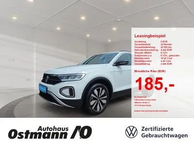 VW Volkswagen T-Roc 1.0 TSI Goal LED ACC APPCONNECT SHZ im Leasing von LeasingMarkt.de