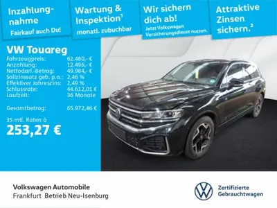 VW Volkswagen Touareg 3.0 V6 TDI R-Line 4Motion Navi AHK IQ.LIGHT - HD-Matrix-Scheinwerfer Rückfahrkamera DAB+ im Auto Abo von LeasingMarkt.de