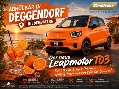 Leapmotor Leapmotor T03 Design KLIMA|NAVI|KAMERA|PANO| im Leasing von LeasingMarkt.de