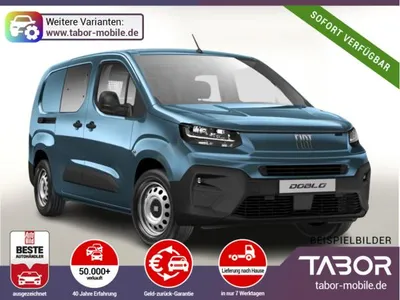 Fiat Fiat Doblo Multicab 5S Klimaaut 10"Radio AppC Kam PDC im Leasing von LeasingMarkt.de