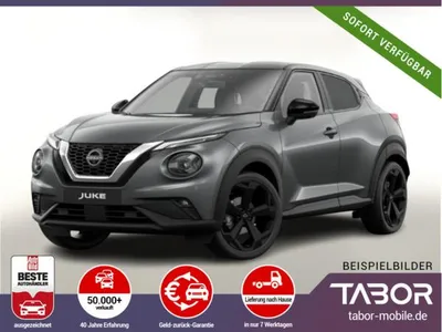 Nissan Nissan Juke DCT Tekna ACC LED+ Nav SHZ 360° LM19 Keyl im Auto Abo von LeasingMarkt.de