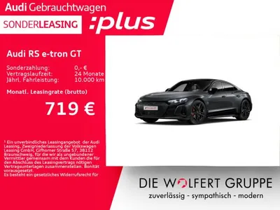 Audi Audi RS e-tron GT quattro B&O*HUD*Allradlenkung*PANO im Leasing von LeasingMarkt.de