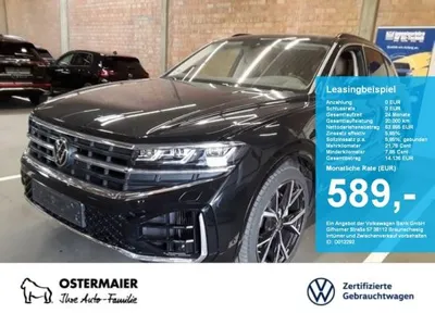 VW Volkswagen Touareg R-LINE 3.0TSI NP.121T ACC.5J-G.AHK.STHZG.KAMERA.NAVI.DYNAMIC.LUFT im Auto Abo von LeasingTime