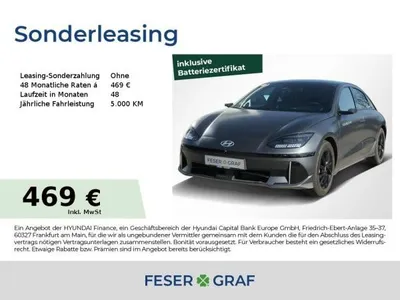 Hyundai Hyundai IONIQ 6 UNIQ GLASDACH DIGI.-SPIEGEL 20 MATRIX im Auto Abo von LeasingMarkt.de