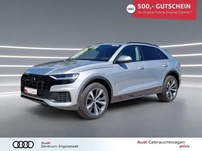 Audi Audi Q8 50 TDI qu Pano Luft 21  ACC AHK HuD Leder Kam im Auto Abo von LeasingMarkt.de