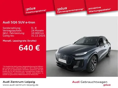 Audi Audi SQ6 e-tron *Tech pro*Matrix*HuD*B&O*Pano* im Auto Abo von LeasingTime