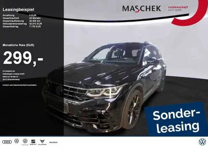 VW Volkswagen Tiguan R *Sonderleasing* AHK HUD Memory LM21 Key im Leasing von Null-Leasing