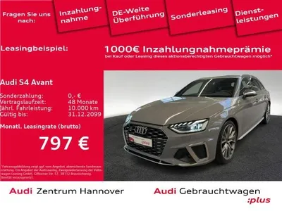 Audi Audi S4 Avant 3.0 TDI quattro Matrix B&O Kamera AHK Memory im Auto Abo von LeasingMarkt.de