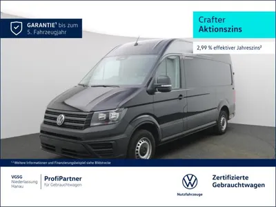 VW Volkswagen Crafter Kasten Mittel Vorb. AHK Kamera Klima ZV im Leasing von LeasingMarkt.de