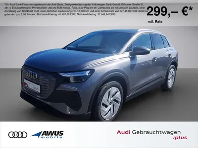 Audi Audi Q4 e-tron 45 quattro 82 kWh Navigation, Wärmepum im Leasing von Null-Leasing