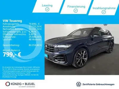 VW Volkswagen Touareg R-Line 4Motion 3.0 TSI AHK Pano Dynaudio Black Massage HUD im Auto Abo von LeasingMarkt.de