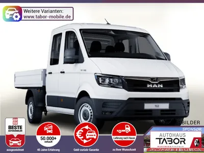 MAN MAN TGE Pritsche DoKa 2.0 TDI 177 Aut. 4M L4 Temp im Leasing von 9drive