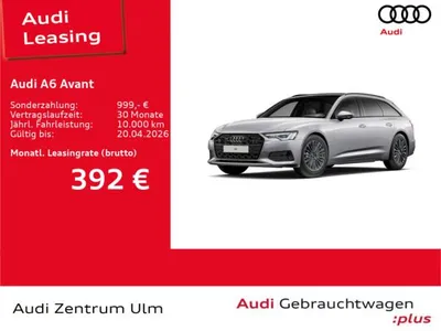 Audi Audi A6 Avant advanced 45TDI qu AHK LEDER PANO 5J.GAR im Auto Abo von LeasingMarkt.de