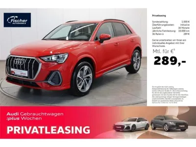 Audi Audi Q3 35 TFSI S line S-Tronic AHK/NAV/PDC+/19'' im Leasing von LeasingMarkt.de