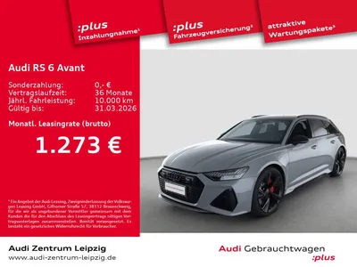 Audi Audi RS 6 Avant *Laser*Pano*AHK*280kmh*Designpaket* im Auto Abo von Null-Leasing