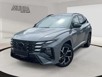 Hyundai Hyundai Tucson 1.6 T-GDI DCT N LINE 360°KAMERA PANORAMA ECS DIGI-KEY SITZ-PAKET im Auto Abo von LeasingTime