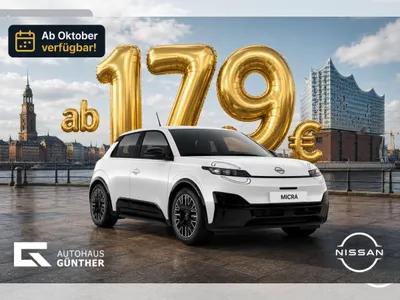 Nissan Nissan Micra 40kWh ADVANCE | Winter-Paket | Verfügbar Okotober im Leasing von LeasingMarkt.de