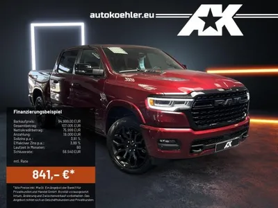 Dodge Dodge RAM Limited Night Gen6,LPG,P.Displ,Massage,E-Heckkl. im Auto Abo von LeasingMarkt.de