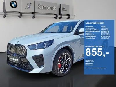 BMW BMW iX2 xDrive30 M SPORT PRO LED ACC HeadUp AHK 360° im Leasing von Null-Leasing