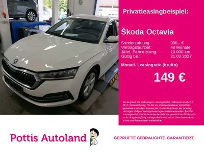 Skoda Skoda Octavia Combi 2.0 TDI STYLE NAVI SITZHZG KAMERA im Leasing von Null-Leasing