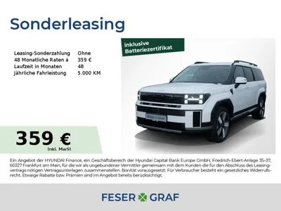 Hyundai Hyundai SANTA FE Santa Fe SIGNATURE LEDER 360° NAVI LED SHZ LHZ im Leasing von LeasingMarkt.de
