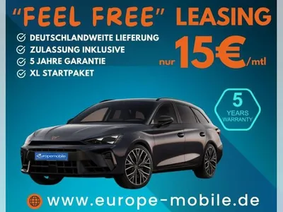 Cupra Cupra Leon Sportstourer VZ 2.0 TSI 245 kW DSG (UVP 63.497€/SOFORT) PANO/NAV/AHK/SIDE/MATRIX/SENNH./UVM. im Auto Abo von LeasingMarkt.de