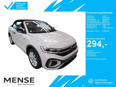 VW Volkswagen T-Roc Cabriolet 1.5TSI DSG R-Line Karmann Editio im Leasing von Null-Leasing
