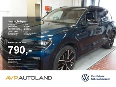 VW Volkswagen Touareg 3.0 TDI 4MOTION R-Line BLACK STYLE | AHK im Auto Abo von LeasingMarkt.de