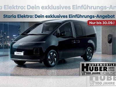 Hyundai Hyundai STARIA ⚡️ELEKTRO⚡️Calligraphy⚡️Lieferung NOVEMBER⚡️ 7 - Sitzer⚡️BESCHREIBUNG BITTE LESEN!!⚡️ im Leasing von LeasingMarkt.de