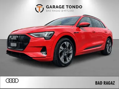Audi AUDI e-tron (Rot) 55 Advanced quattro im Auto Abo von CARIFY