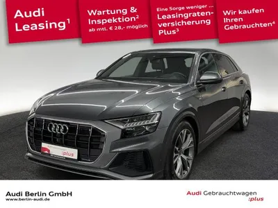 Audi Audi Q8 55 TFSI qu.tiptr. AHK MATRIX 360°K HUD VIRTUAL im Leasing von LeasingMarkt.de