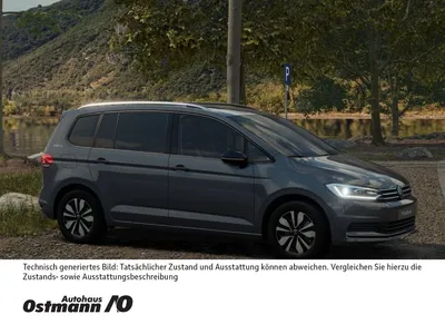 VW Volkswagen Touran Comfortline 2.0 TDI 7-Sitzer AHK CarPlay im Leasing von Null-Leasing