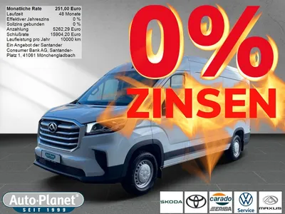 Maxus Maxus Deliver 9 L3H2 Base *32% RABATT*KLIMA*PDChi*TEL* im Auto Abo von Mobile.de