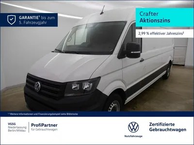 VW Volkswagen Crafter Kasten Lang Vorb AHK DAB GJR RFK Klima im Leasing von Null-Leasing