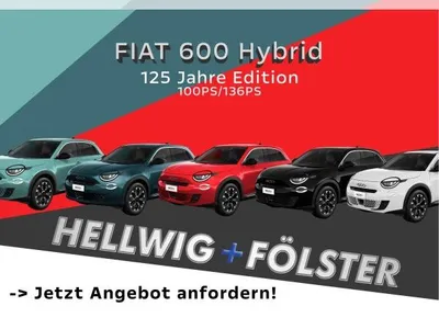 Fiat Fiat 600 JETZT ZUSCHLAGEN!!! im Auto Abo von LeasingMarkt.de