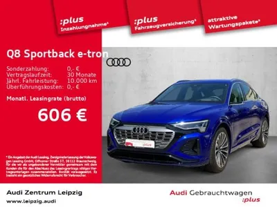 Audi Audi Q8 Sportback e-tron 55 S line *Dig.Matrix*Pano* im Auto Abo von LeasingMarkt.de