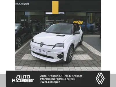 Renault Renault R5 TECHNO 120 PS Batterie  40 kWh in Perllmutt Weiß Dach Black oder andere Farben mit Aufpreis im Leasing von LeasingMarkt.de