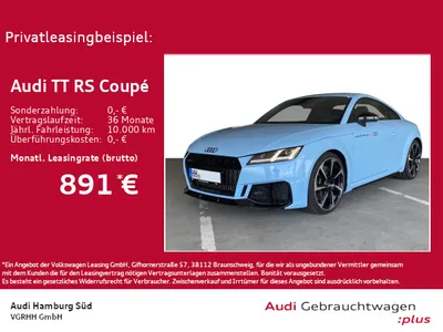 Audi AUDI TT RS Coupe 2.5 TFSI qu. NAVI/280/MATRIX/LM20 im Auto Abo von Null-Leasing