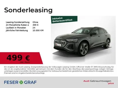 Audi Audi Q8 e-tron 50 S line quattro AHK/ Panorama/ B&O im Leasing von LeasingMarkt.de