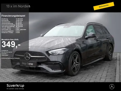 Mercedes MERCEDES-BENZ C 200 T , AMG NIGHT KAMERA SPUR PANO AHK PDC im Auto Abo von Null-Leasing