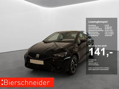 Seat Seat Ibiza 1.0 TSI FR ab 119.-netto Business LED+NAVI+17+VIRT.COCKPIT+KESSY im Leasing von 9drive