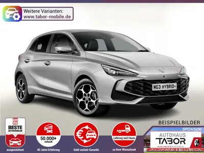 MG MG3 3 HEV+ Luxury ACC LED 360Kam SHZ TotW Nav 16Z im Leasing von 9drive