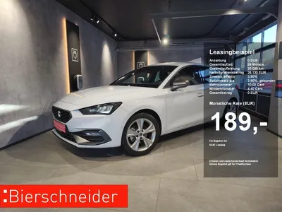 Seat Seat Leon 1.5 eTSI DSG FR ab 189.- 990.- Anzahlung AL im Leasing von Null-Leasing