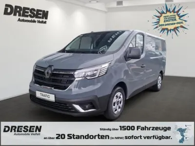 Renault Renault Trafic 💥Sofort-Verfügbar💥Kasten Komfort L1H1 3,0t Blue dCi 130 *AHK,GJR,KAMERA* im Leasing von LeasingMarkt.de