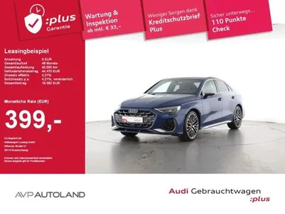 Audi Audi S3 Limousine TFSI quattro S tronic im Auto Abo von LeasingMarkt.de